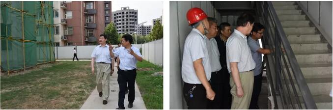 陈总工一行领导实地参观华体会网页版登录入口易建高层住宅样板楼项目